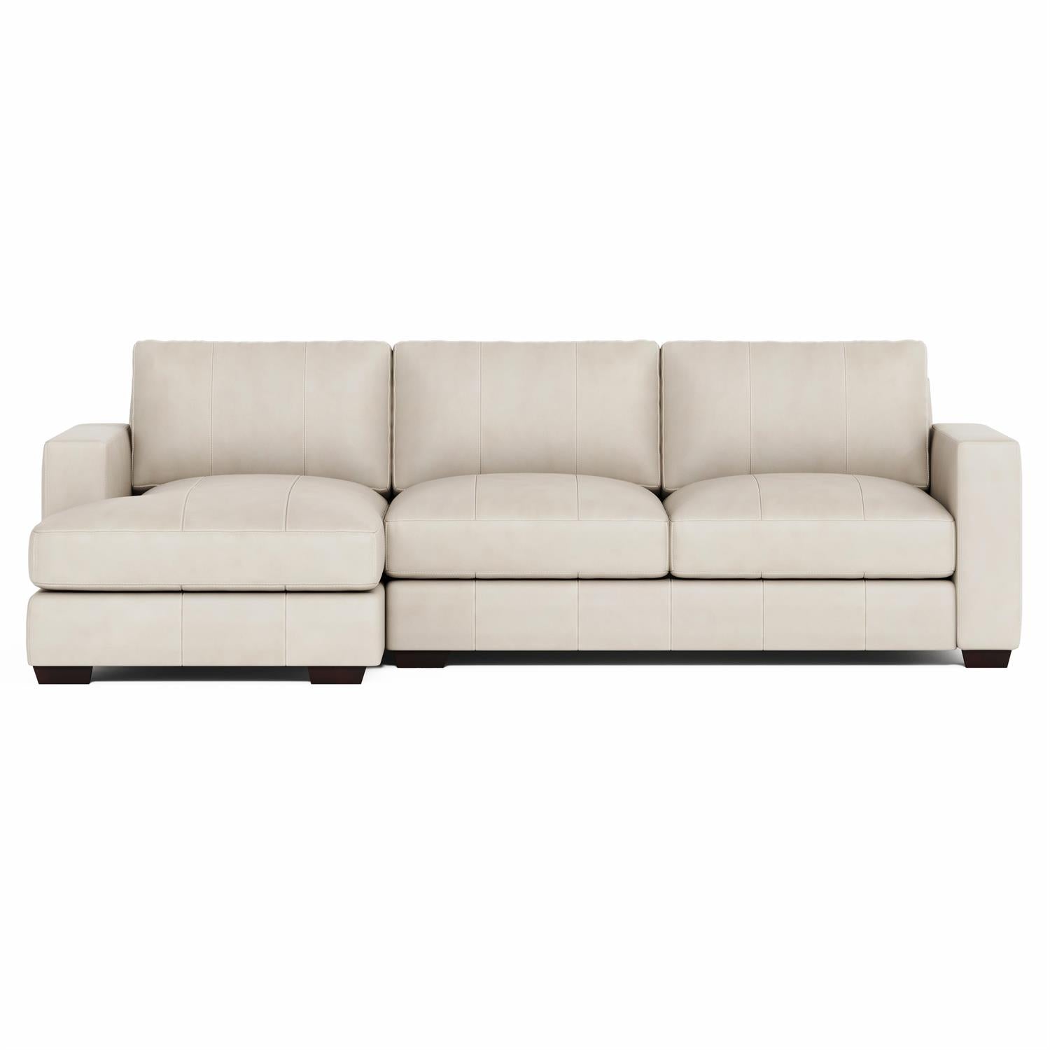 Bernhardt Dawkins Leather Sectional — K2108