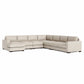 Bernhardt Dawkins Leather Sectional — K2109
