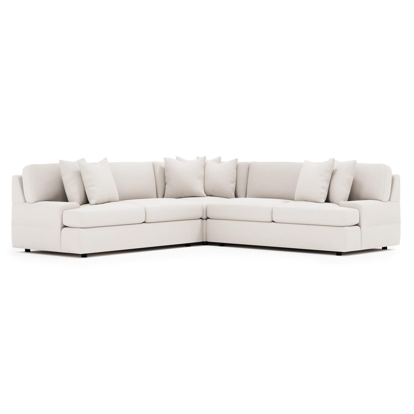 Bernhardt Serena Fabric Sectional — K2119