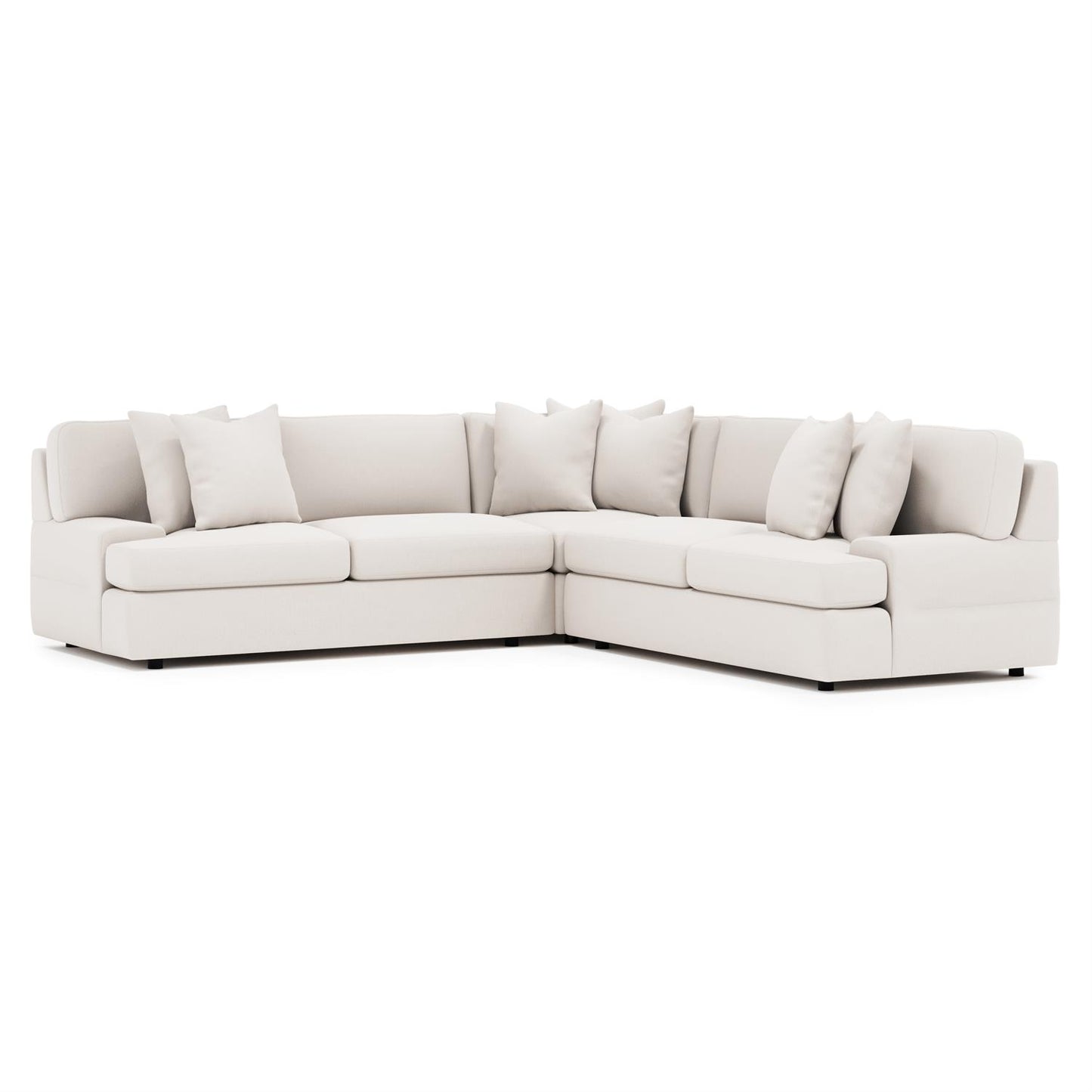 Bernhardt Serena Fabric Sectional — K2119