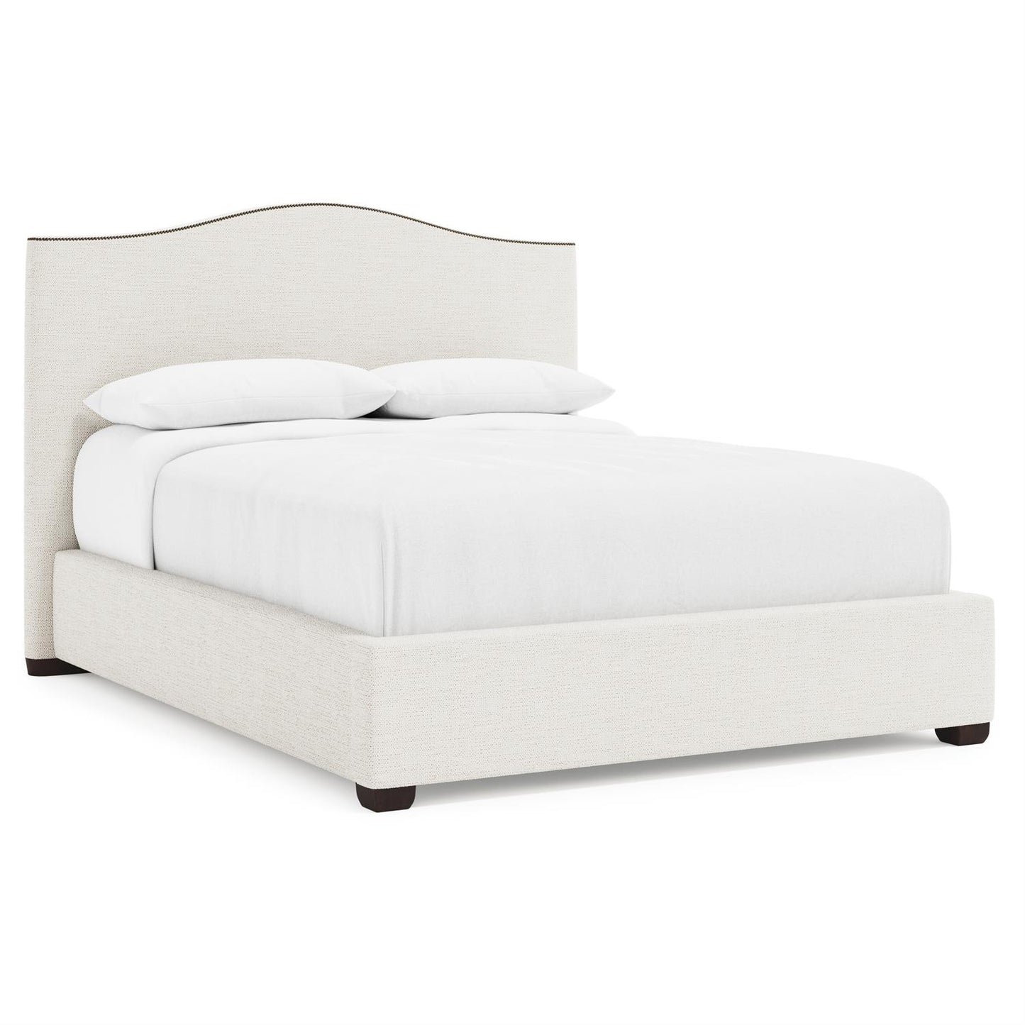 Bernhardt Graham Fabric Storage Panel Bed Queen — K2145