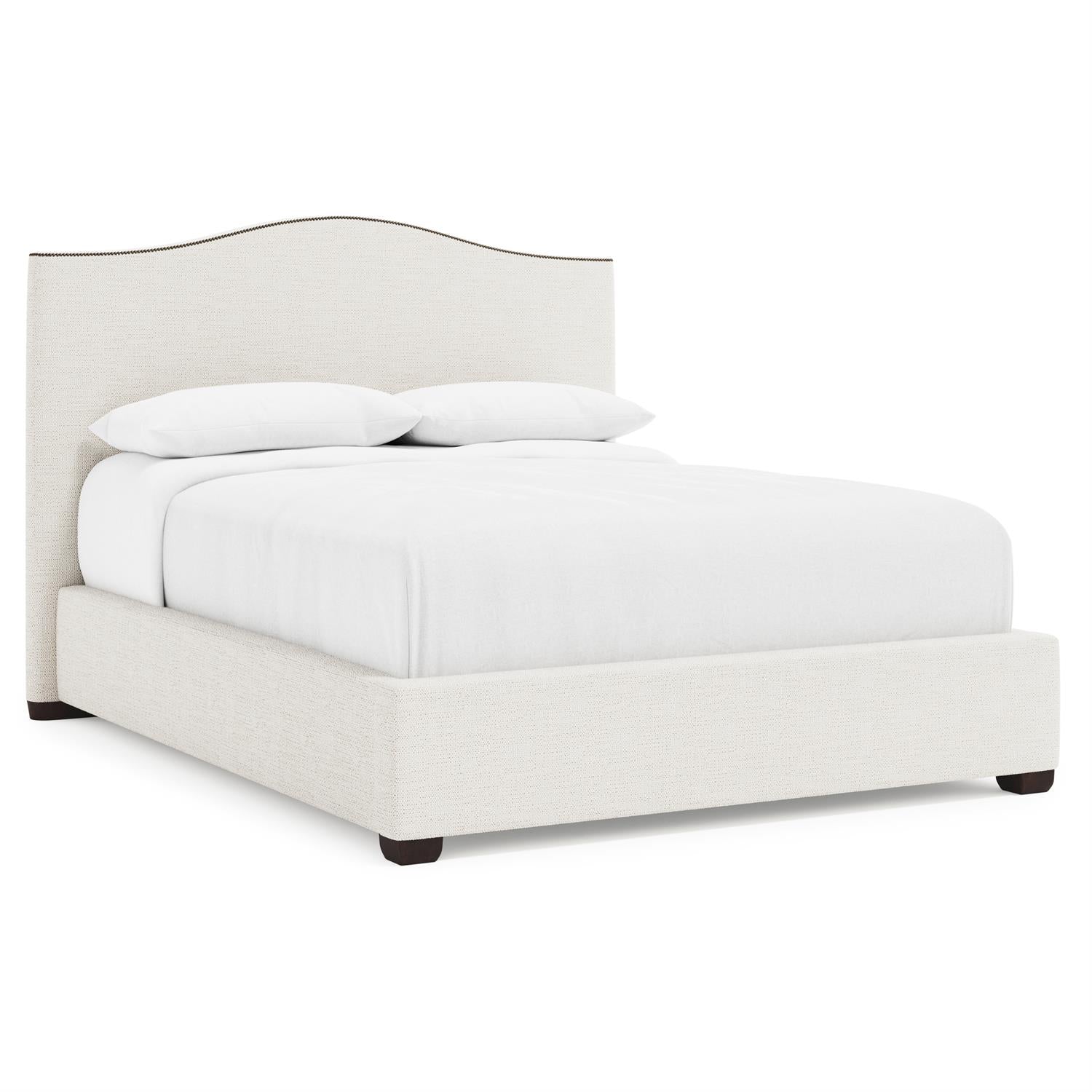 Bernhardt Graham Fabric Storage Panel Bed Queen — K2145