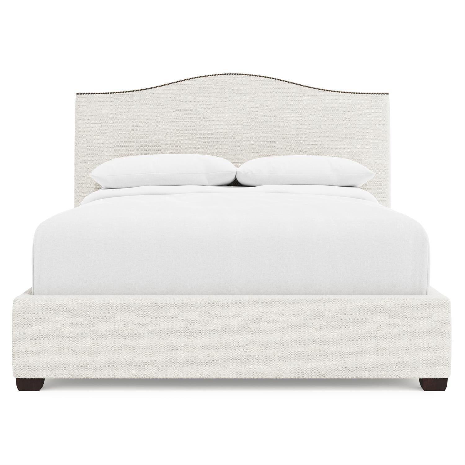 Bernhardt Graham Fabric Storage Panel Bed Queen — K2145