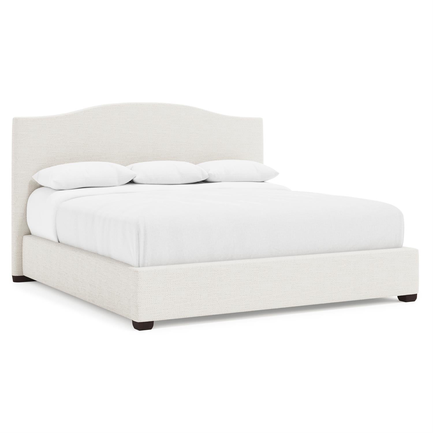 Bernhardt Graham Fabric Storage Panel Bed King — K2146