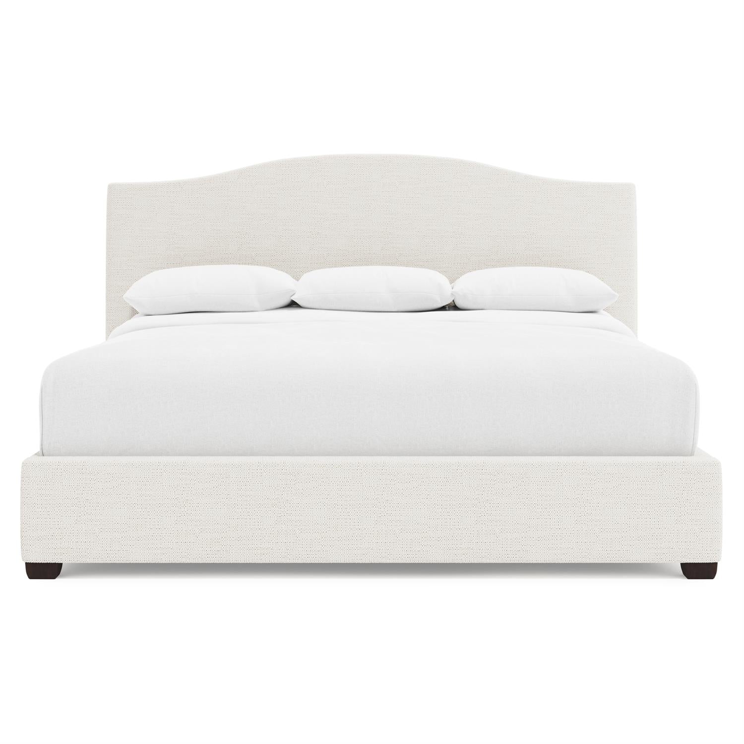 Bernhardt Graham Fabric Storage Panel Bed King — K2146