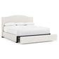 Bernhardt Graham Fabric Storage Panel Bed King — K2146