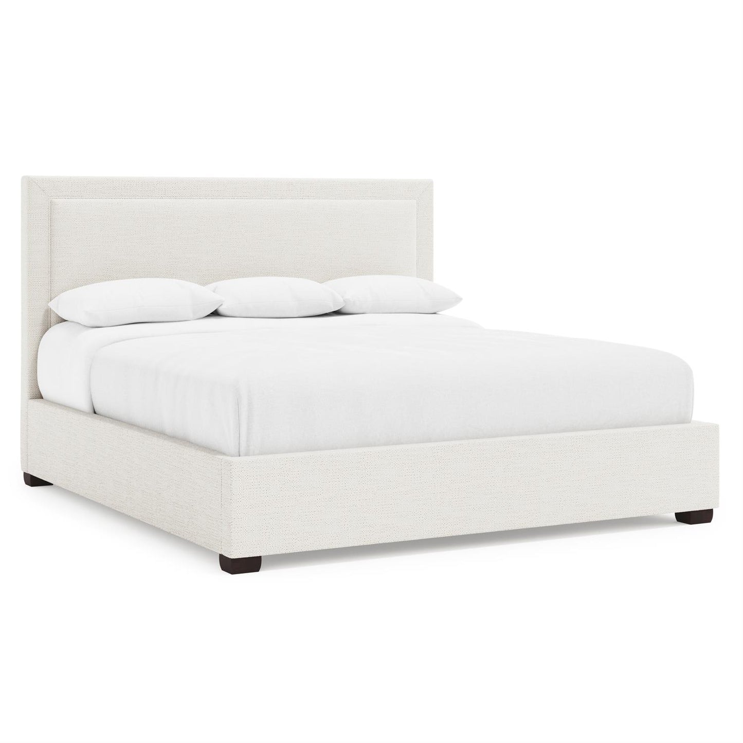 Bernhardt Morgan Fabric Storage Panel Bed Queen (54" H) — K2147