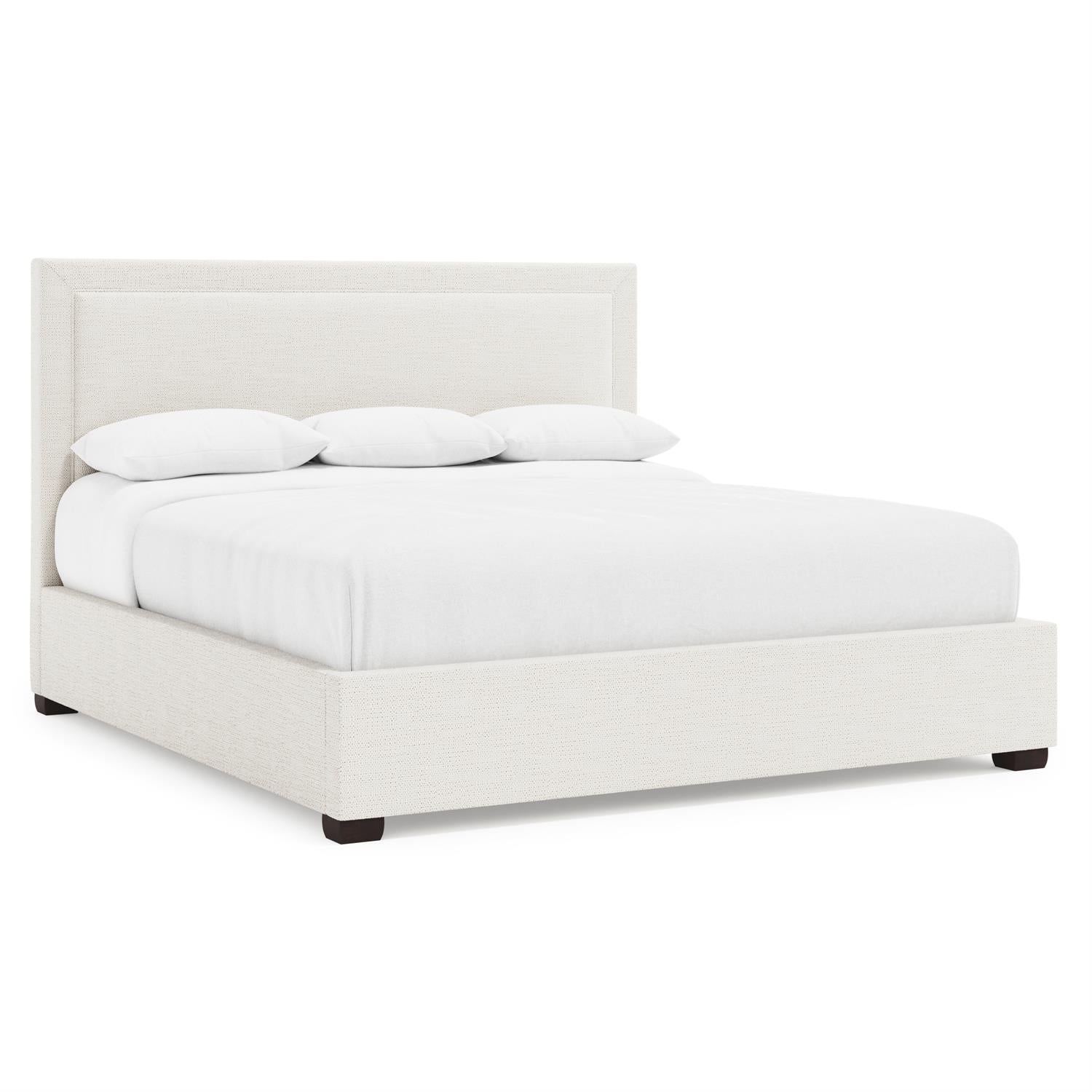 Bernhardt Morgan Fabric Storage Panel Bed Queen (54" H) — K2147
