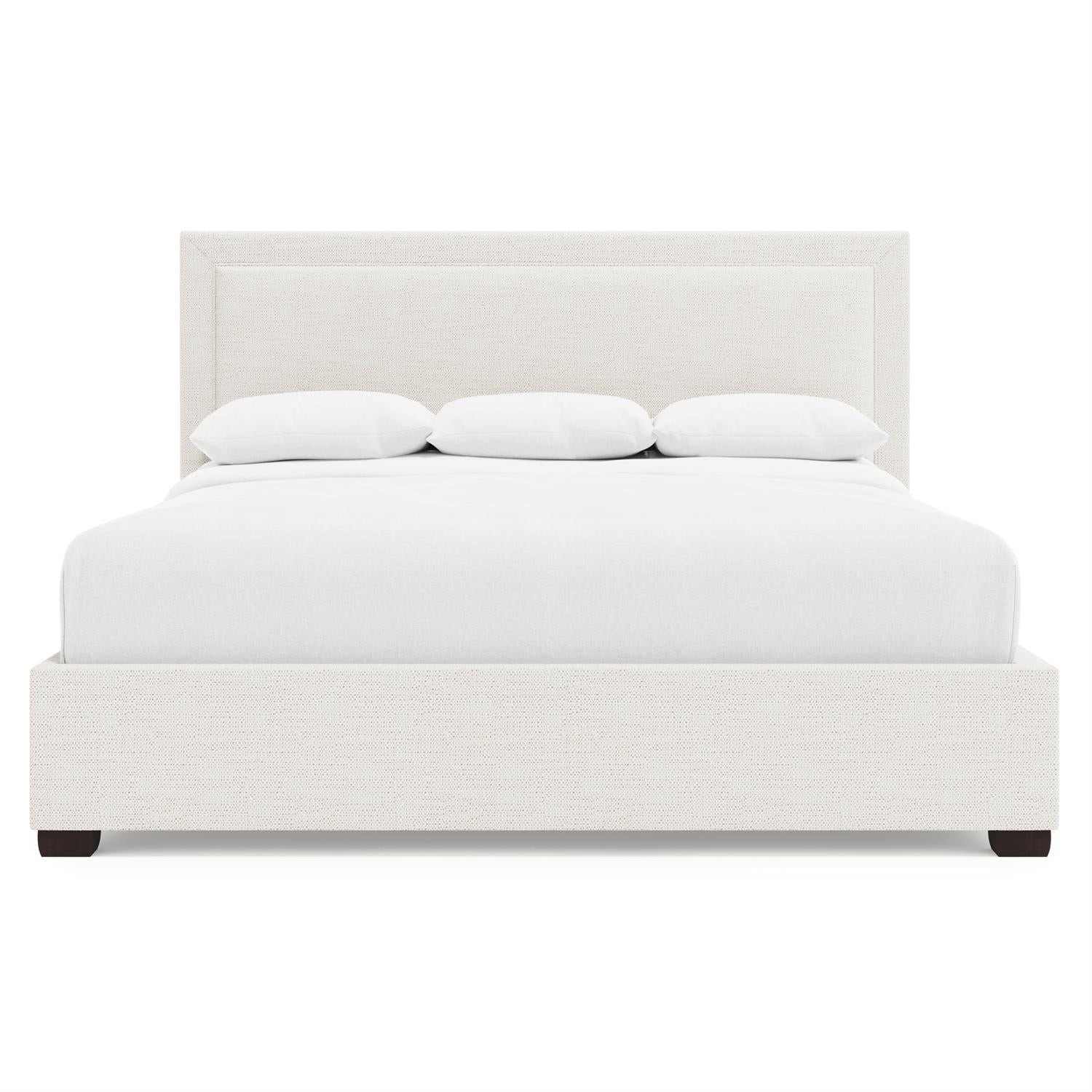 Bernhardt Morgan Fabric Storage Panel Bed Queen (54" H) — K2147