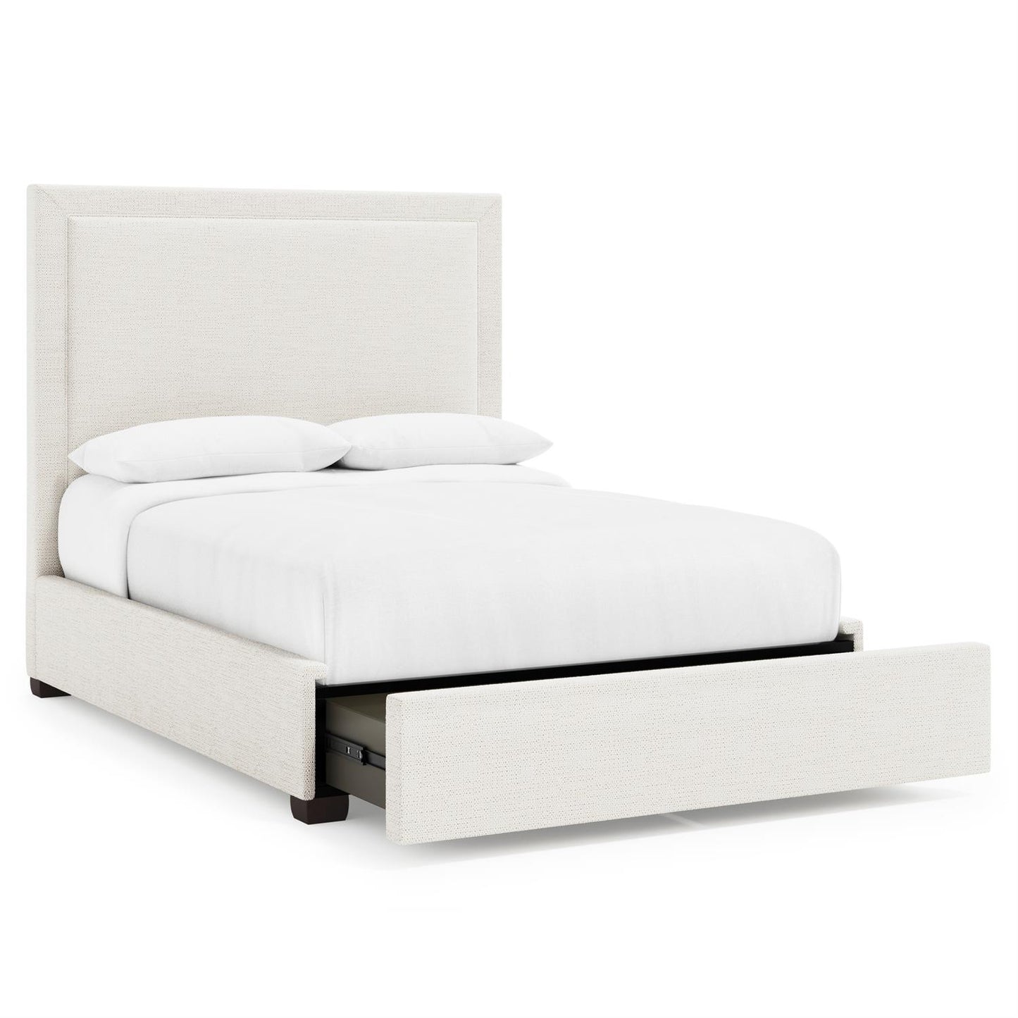 Bernhardt Morgan Fabric Storage Panel Bed Queen (64" H) — K2148