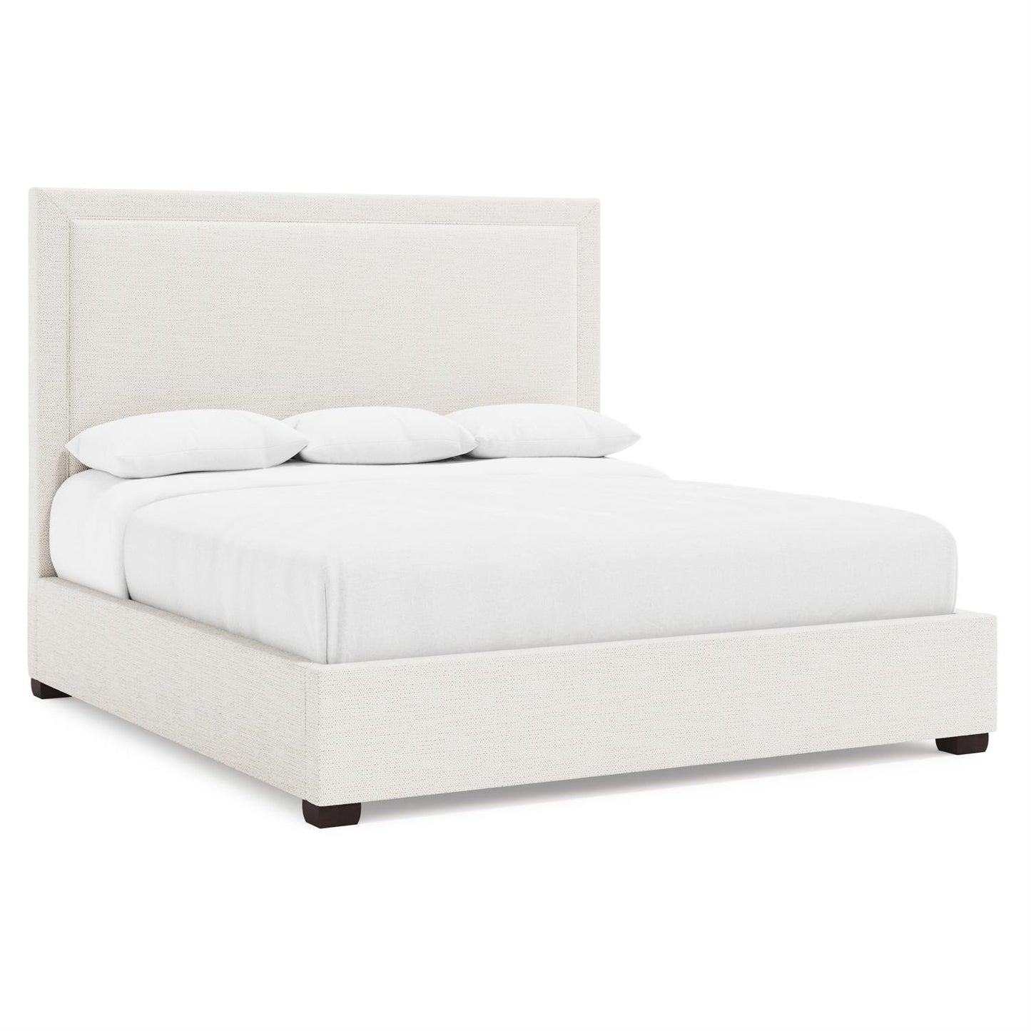 Bernhardt Morgan Fabric Storage Panel Bed King (64" H) — K2150