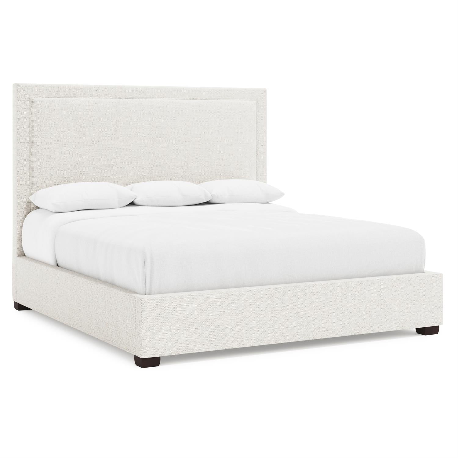 Bernhardt Morgan Fabric Storage Panel Bed King (64" H) — K2150