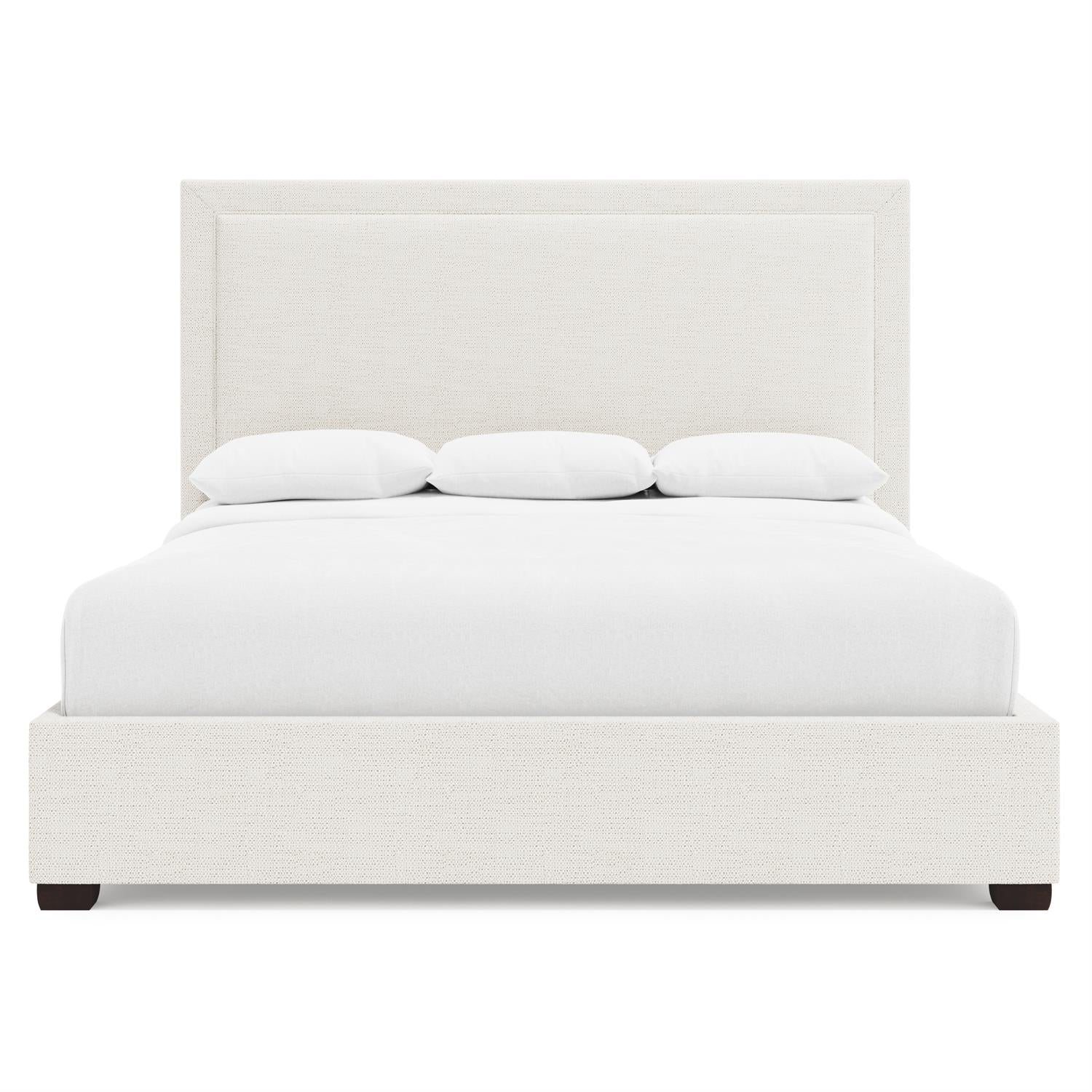 Bernhardt Morgan Fabric Storage Panel Bed King (64" H) — K2150