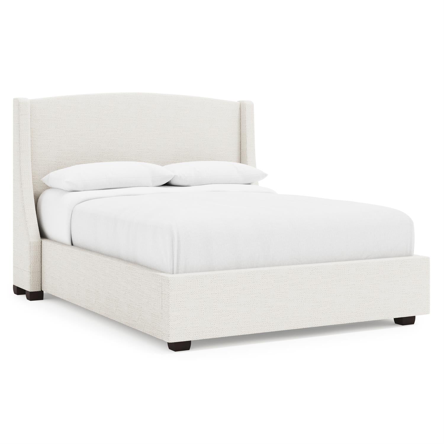 Bernhardt Cooper Fabric Storage Shelter Bed Queen (54" H) — K2151