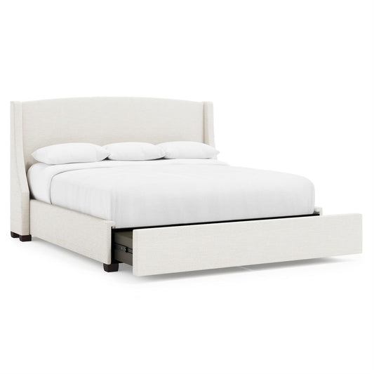 Bernhardt Cooper Fabric Storage Shelter Bed King (54" H) — K2153