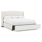 Bernhardt Cooper Fabric Storage Shelter Bed King (54" H) — K2153