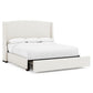 Bernhardt Cooper Fabric Storage Shelter Bed King (64" H) — K2154