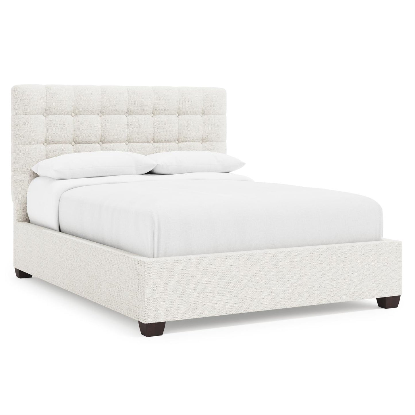 Bernhardt Avery Fabric Storage Panel Bed Queen (54.50" H) — K2155