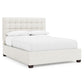 Bernhardt Avery Fabric Storage Panel Bed Queen (54.50" H) — K2155