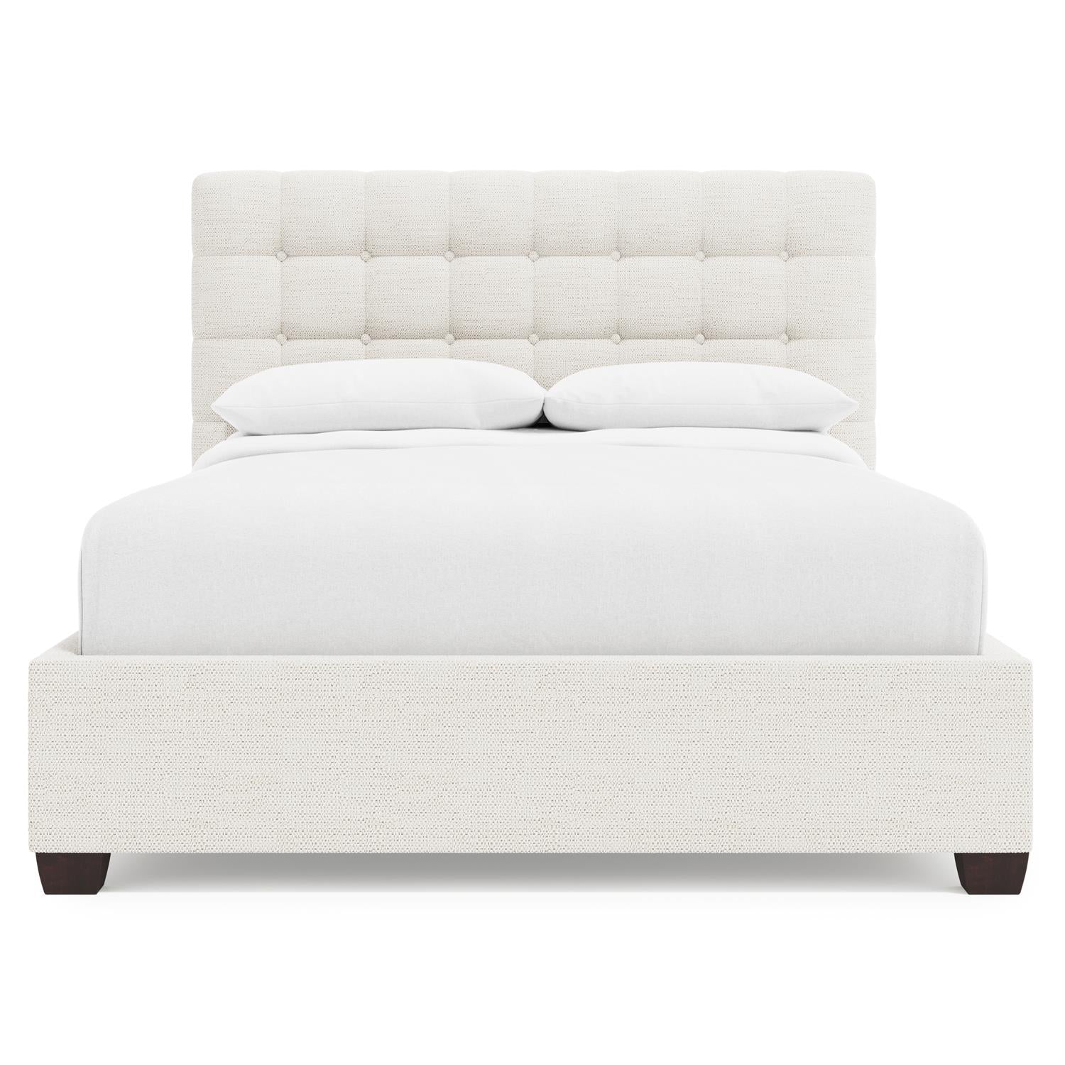Bernhardt Avery Fabric Storage Panel Bed Queen (54.50" H) — K2155
