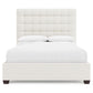 Bernhardt Avery Fabric Storage Panel Bed Queen (66" H) — K2156