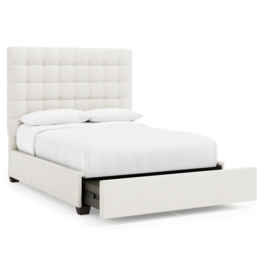 Bernhardt Avery Fabric Storage Panel Bed Queen (66" H) — K2156