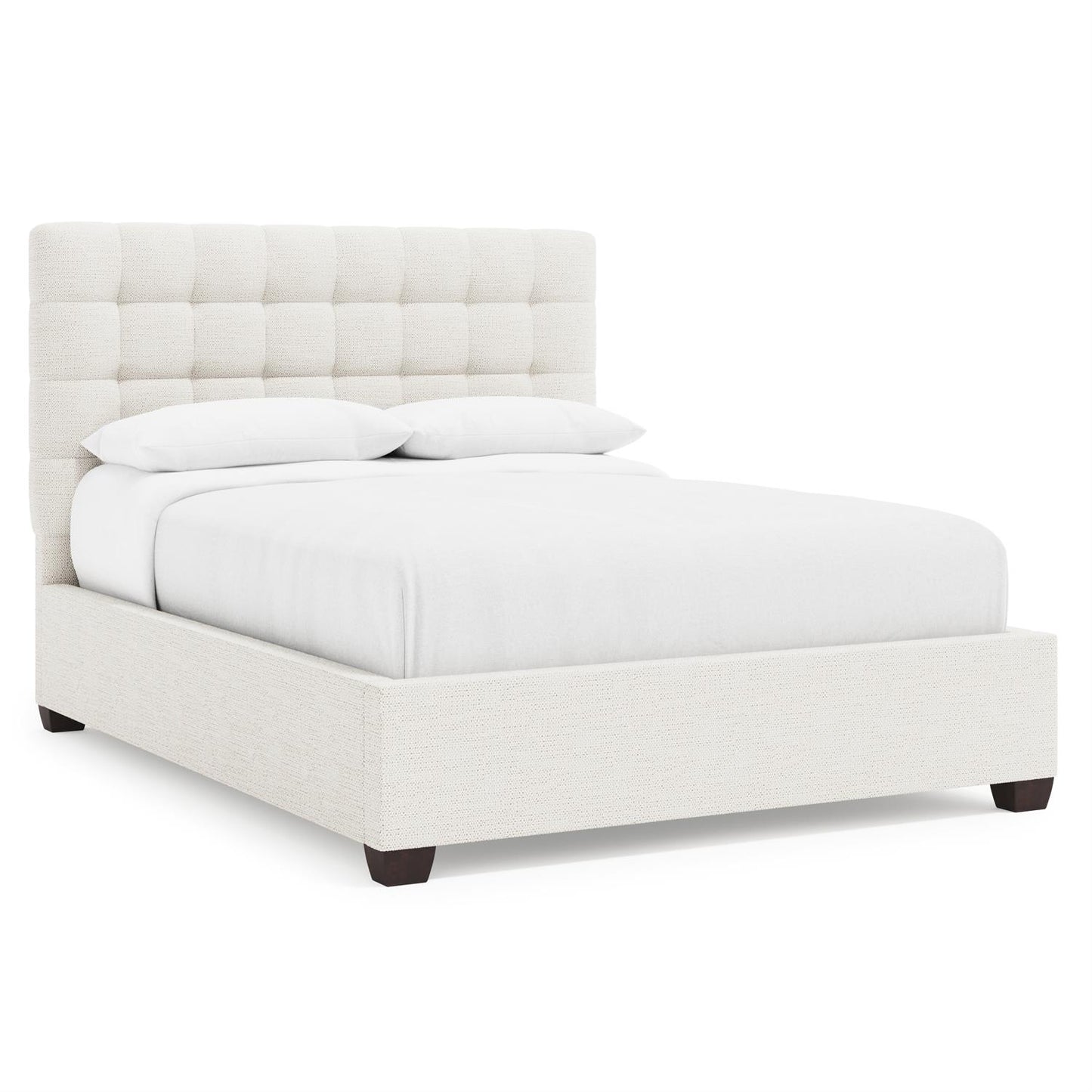 Bernhardt Avery Fabric Storage Panel Bed Queen (54.50" H) — K2157