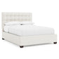 Bernhardt Avery Fabric Storage Panel Bed Queen (54.50" H) — K2157