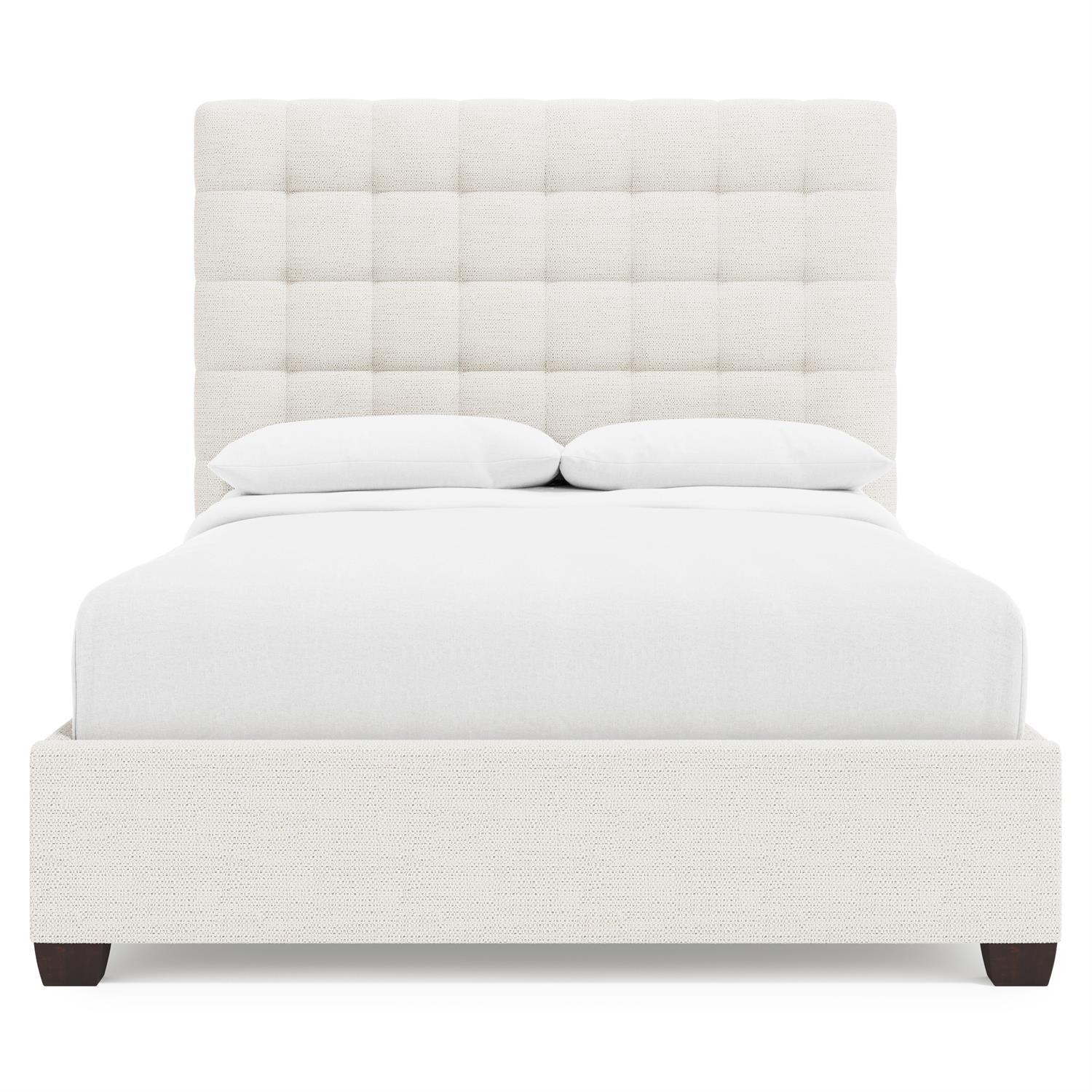 Bernhardt Avery Fabric Storage Panel Bed Queen (66" H) — K2158