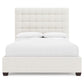 Bernhardt Avery Fabric Storage Panel Bed Queen (66" H) — K2158