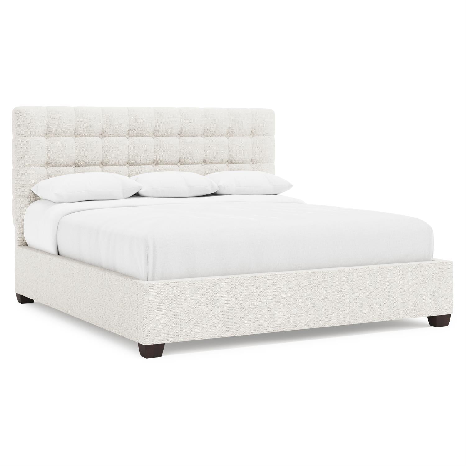 Bernhardt Avery Fabric Storage Panel Bed King (54.5" H) — K2159
