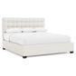 Bernhardt Avery Fabric Storage Panel Bed King (54.5" H) — K2159