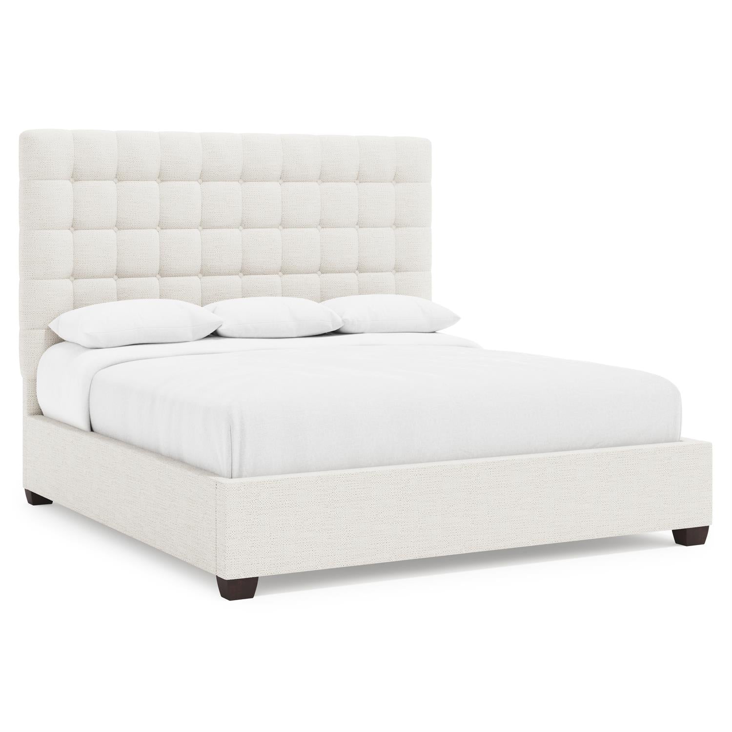 Bernhardt Avery Fabric Storage Panel Bed King (66" H) — K2160