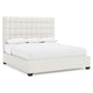 Bernhardt Avery Fabric Storage Panel Bed King (66" H) — K2160