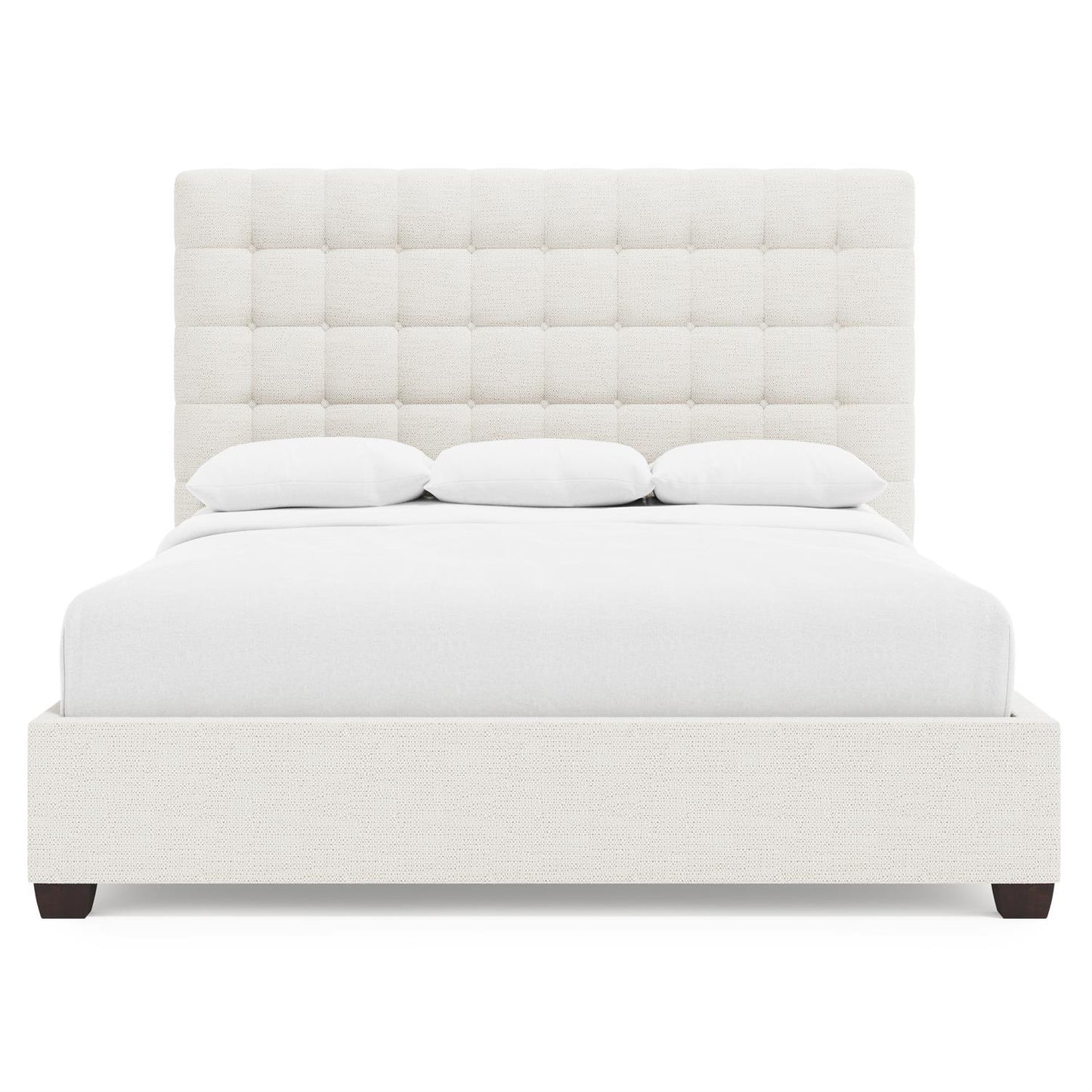 Bernhardt Avery Fabric Storage Panel Bed King (66" H) — K2160