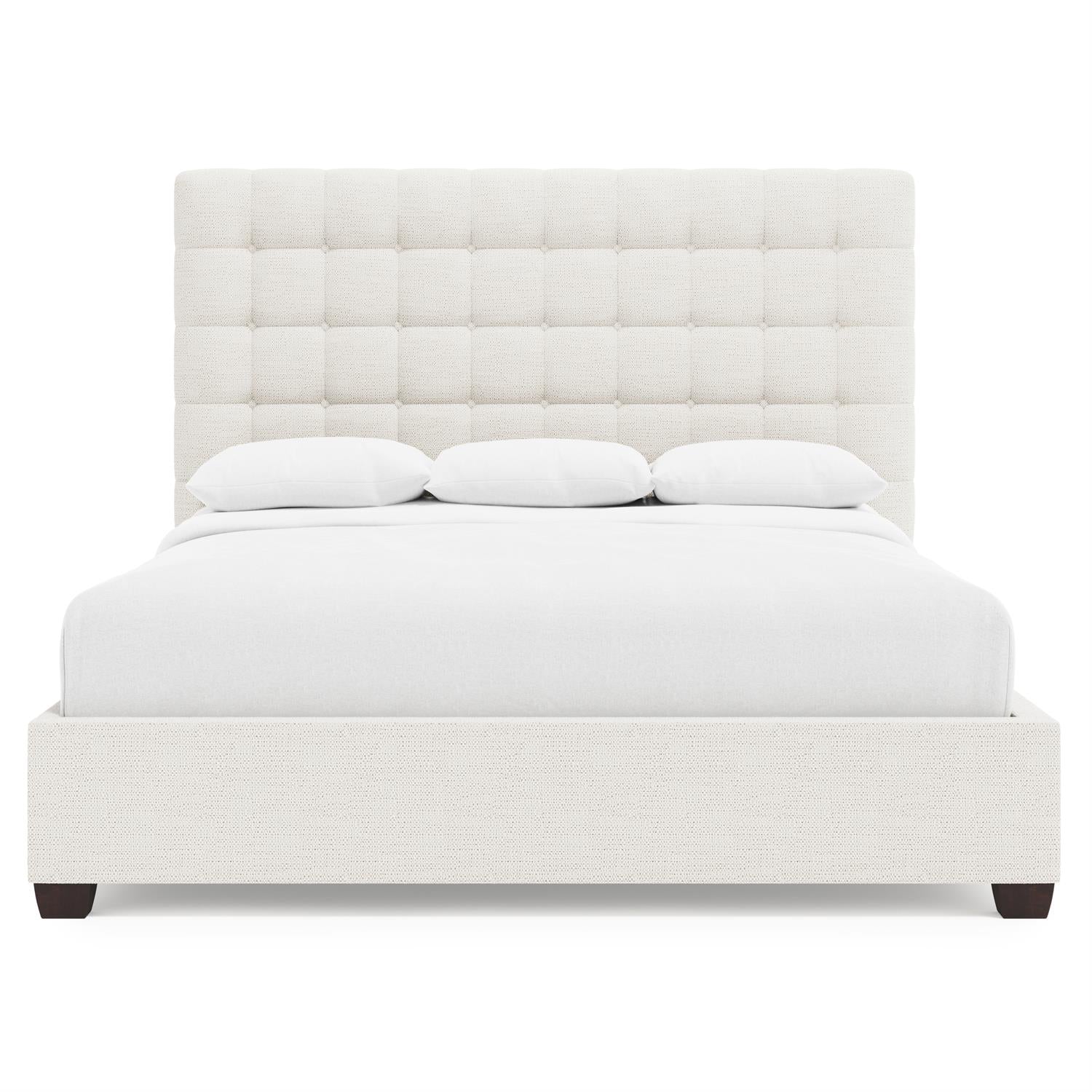 Bernhardt Avery Fabric Storage Panel Bed King (66" H) — K2160