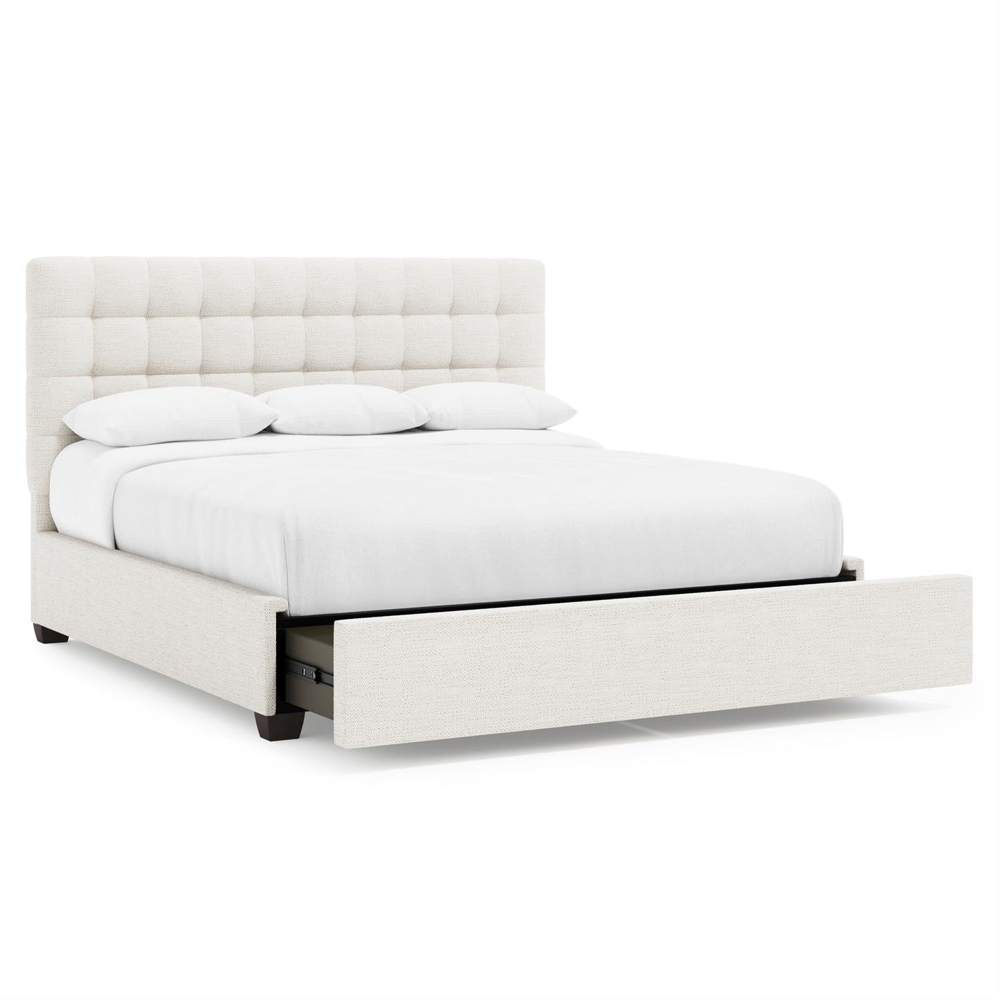 Bernhardt Avery Fabric Storage Panel Bed King (54.50" H) — K2161