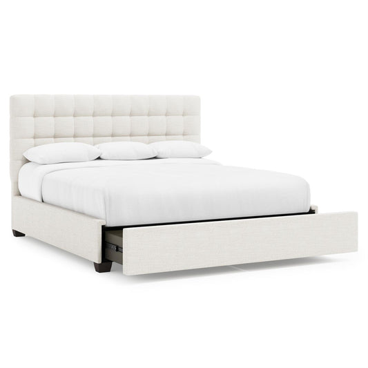 Bernhardt Avery Fabric Storage Panel Bed King (54.50" H) — K2161