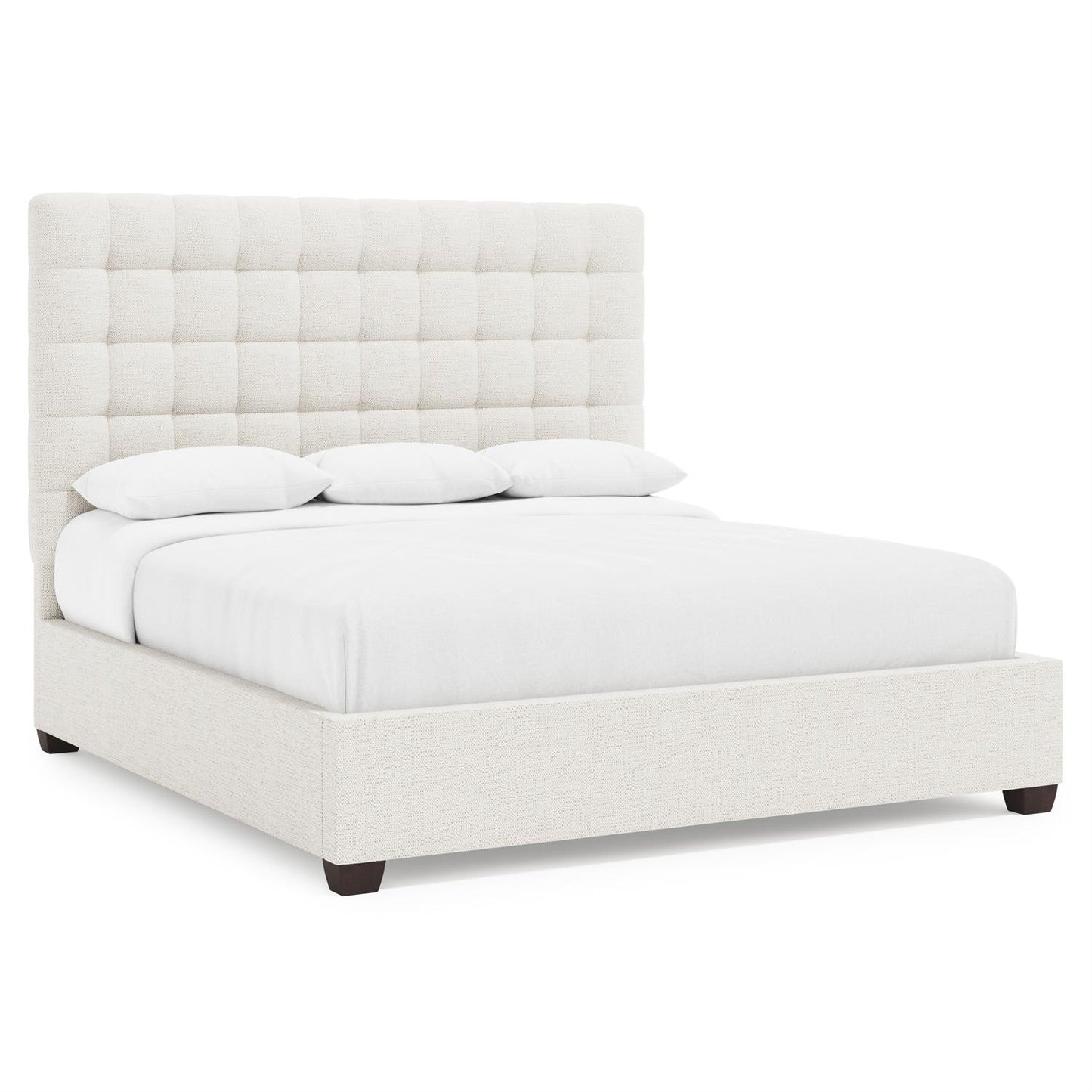 Bernhardt Avery Fabric Storage Panel Bed King (66" H) — K2162