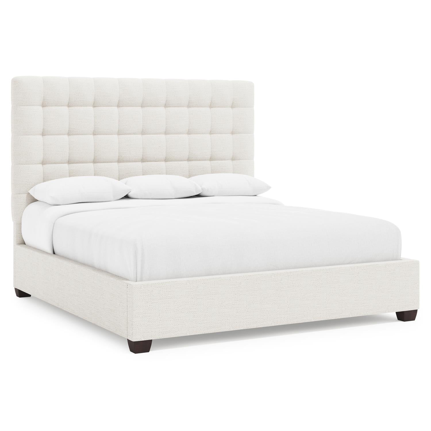 Bernhardt Avery Fabric Storage Panel Bed King (66" H) — K2162