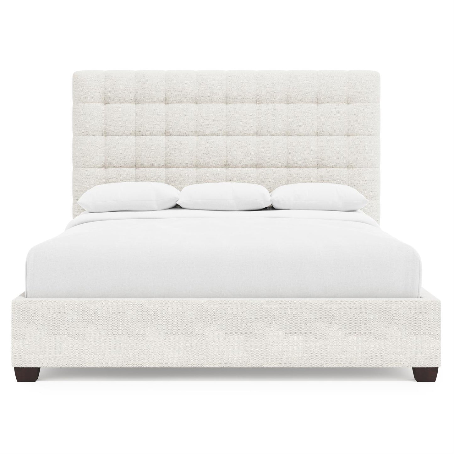 Bernhardt Avery Fabric Storage Panel Bed King (66" H) — K2162