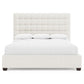 Bernhardt Avery Fabric Storage Panel Bed King (66" H) — K2162