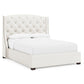 Bernhardt Jordan Fabric Storage Shelter Bed Queen (64" H) — K2164