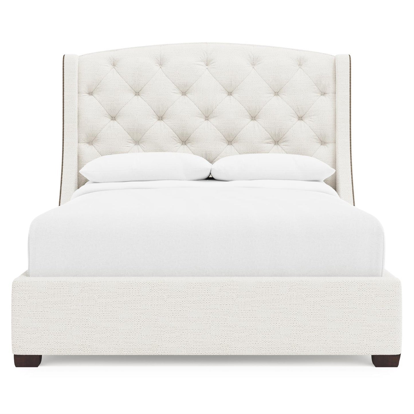 Bernhardt Jordan Fabric Storage Shelter Bed Queen (64" H) — K2164
