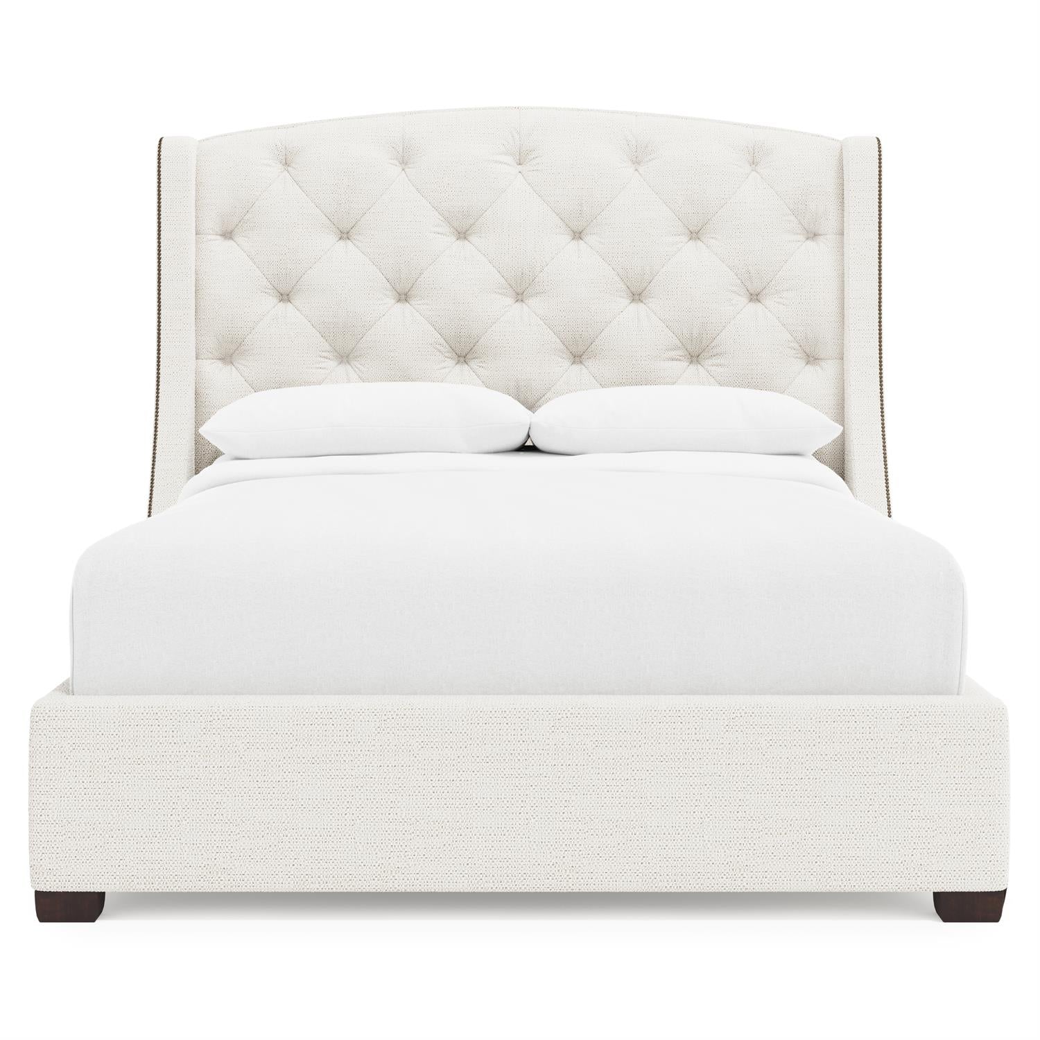 Bernhardt Jordan Fabric Storage Shelter Bed Queen (64" H) — K2164