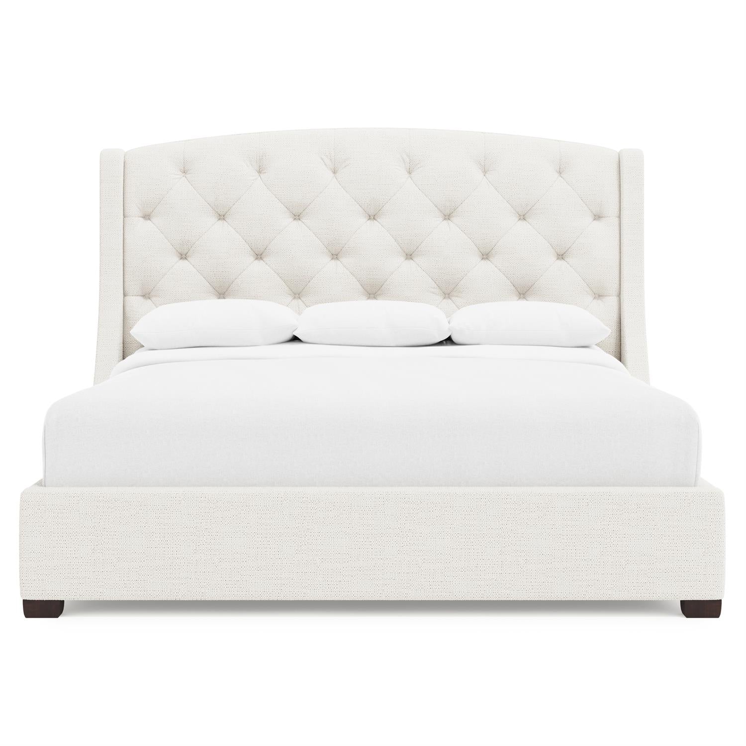 Bernhardt Jordan Fabric Storage Shelter Bed King (64" H) — K2166