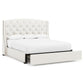 Bernhardt Jordan Fabric Storage Shelter Bed King (64" H) — K2166