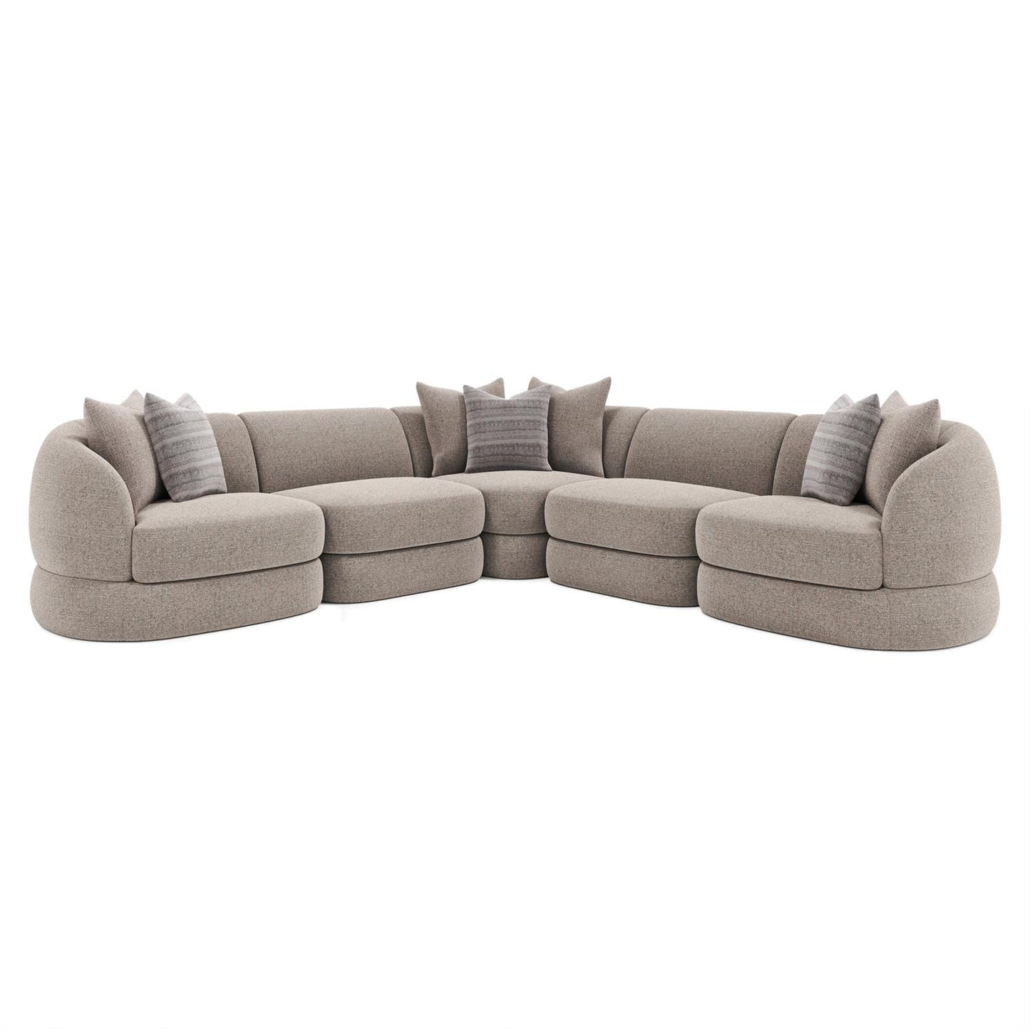 Bernhardt Sylvio Fabric Sectional — K2179