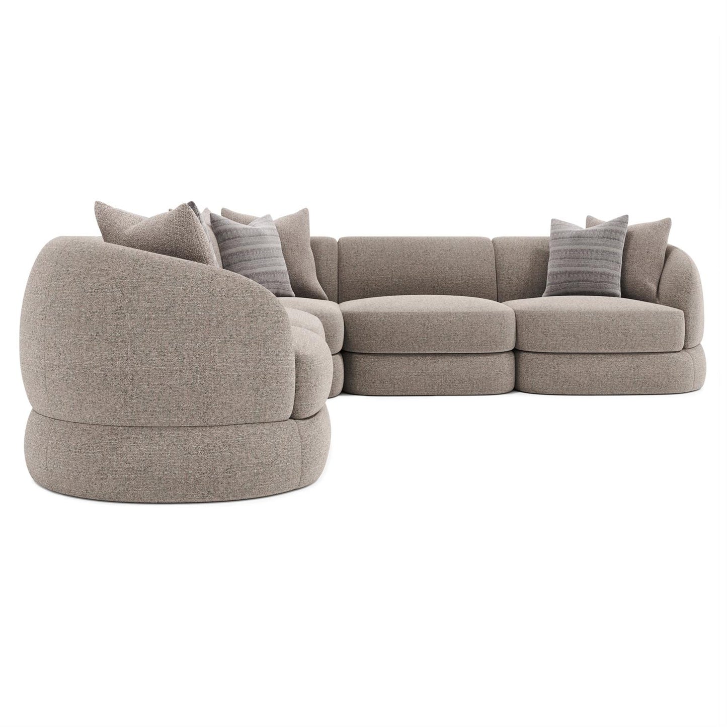Bernhardt Sylvio Fabric Sectional — K2179