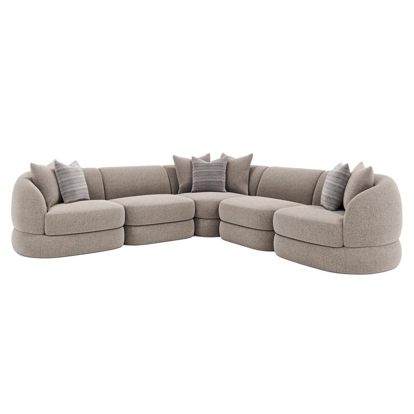 Bernhardt Sylvio Fabric Sectional — K2179